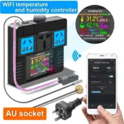Electric Temperature Meter WiFi Humidity Controller Cooling Heating AU Plug