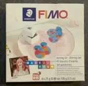 Original FIMO® Made by You Modelling Clay (oven-bake) Statement Earrings Kit.