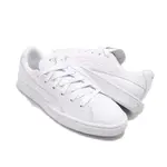 全新！【PUMA】純白色 BASKET CRUSH EMBOSS WNS(側綁帶愛心皮革休閒鞋)  SIZE:23