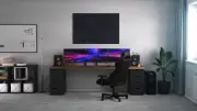 Soundproof Studio Acoustic Foam Panels W/ starlight Fibre Optic Lighting Kit
