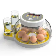 8/12Egg Incubator for Hatching Eggs with Humidity Display, Automatic Egg Turn...