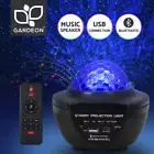 Gardeon Projector Party Night Light LED Galaxy Starry Sky Ocean Star Lamp Music