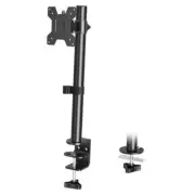 Single Monitor Mount, Adjustable Monitor Stand for Max 32 Inch Flat Curved
