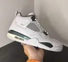 Size 7Y - Air Jordan 4 Retro GS ‘Oxidized Green’ Sneakers