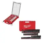 28-Pc 3/8" Drive Ratchet Socket Set SAE Metric Deep Sockets PACKOUT Organizer Ki
