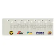 TT Fishing 75cm x 23cm Vinyl Fish Measure Mat/Brag Mat