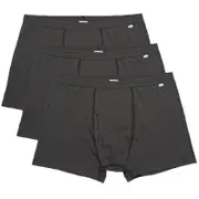 Incontinence Pants Men's Boxer Briefs Washable Cotton Reusable Gray M