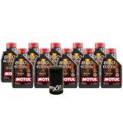 10L Motul 8100ECOLITE 5W30 Wix XP Filter Motor Oil Change Kit For Dodge API SP