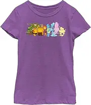 [Disney] Girl's Elemental Group Portrait T-Shirt
