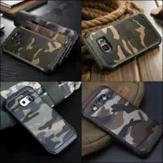 Camouflage Samsung Galaxy Note 4 5 8 Military Case Camo Army Rugged Rubber Slim