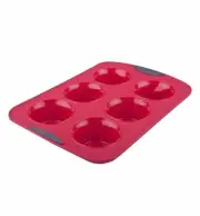 NEW 6 CUP JUMBO MUFFIN PAN Cupcake Cup Cake Friand Tray Bake Baking Mold Mould
