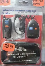RPS STUDIO Wireless Shutter Release Set for Nikon D70S & D80