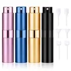 QMOEH 4PCS 8ML Refillable Perfume Atomizer Travel Portable Mini Pocket Perfum...