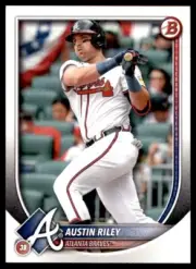 300 Card Lot 2025 Bowman #32 Austin Riley Braves