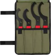 Coilover Adjustment Spanner Wrench Set 4 Pc for Suspension & Shock Adjustments