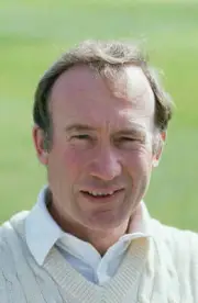 English cricketer Keith Fletcher of Essex and England 1985 Old Photo