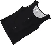 [MOTHNUR] Men's Weight Vest Compression Shirt Running Vest for Men Quick Dry Sauna Suit Workout T-shirt