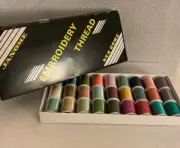 Janome Embroidery Thread No 2 - 27 Spools- Japan New