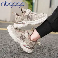 在飛比找蝦皮商城精選優惠-【NBGAGA】女童鞋開學新款童鞋兒童網面鞋防滑老爹鞋男童運