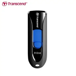 Transcend 創見 JetFlash 790 256G 512G USB 3.1 黑色 高速 隨身碟 公司貨