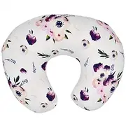 Atyhao U-Shaped Nursing Pillow, Original Nursing Pillow, Soft Flexible U-Shaped Nursing Pillow, Protective Cover, Cotton Blend, Nursing Pillow Cover for Babies [#4] Pregnancy & Side Sleeper Pillow