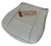 DRIVER Bottom Leather Seat Cover 2003 2004 2005 2006 2007 Cadillac CTS In GRAY (for: Cadillac)
