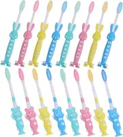 VERDANVERSE Othbrush Boys and Girls Bulk Set 32pcs Soft Bristles Mini Toothbrushes Cartoon Design for Children