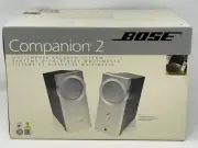 Bose Companion 2 Desktop Laptop PC Multimedia Computer Speakers System Silver ..