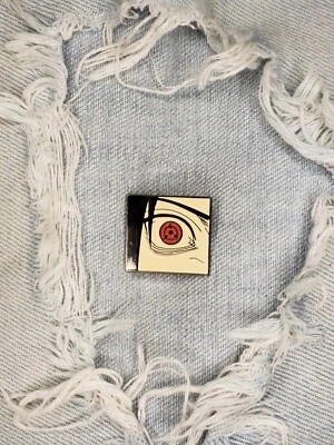 Naruto Shippuden Sasuke Uchiah Sharingan Jutsu Anime Enamel Pin