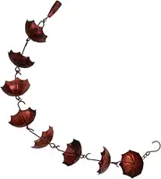 Rain Chain Bell Decor Rain Chain for Gutter Rustic Wind Chime Easy Installation