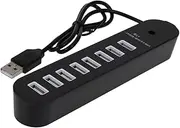 ELAYARD Dm Port USB Hub for Laptop Tablet Phone Compact Black Design Compatibility for Multiple Devices Fast Data Transfer Lightweight Portable