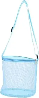 HONITANO 1Pc Large Breathable Mesh Bag for Versatile Seashell Storage Pouch for Beach Outdoor Sports and Easy to Organize Beach and Collectibles