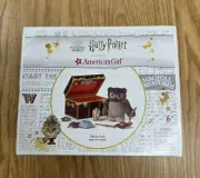 American Girl Harry Potter Hogwarts Trunk Wand Plush Owl Wizard New Sealed Box