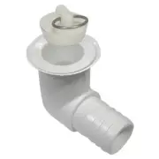 90 Deg.Sink Waste 25mm With Plug