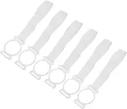 BELLIFFY 6Pcs Durable Moxa Bands Portable Moxa Fixators for Moxibustion Therapy Household Straps for Knee Arm and Joint Support Made of Sturdy