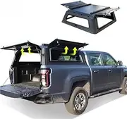 ALCYBD for Steel Dual Cab Hardtop Topper Camper 4x4 Pickup Truck Bed Canopy Ranger Raptor Compatible for Ford Ranger Canopy Maverick Topper