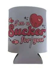 Stubby Holder - Valentines Day Cute Can Cooler ❤️