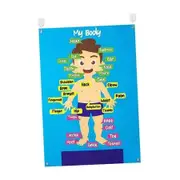 Learning Felt Board Jigsaw Teaching Aids Educational Toys Busy Board Removable Learning Felt Board Learning Toy