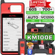 Autel MaxiIM KM100E PK KM100 KM100X Key Fob Programming Car Tool Key Immobilizer