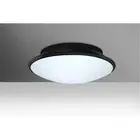 Besa Lighting SILK16BKC-LED Silk 1 Light 16 inch Flush Mount Ceiling Light