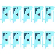 10-Pack Lcd Digitizer Back Adhesive Stickers - Strong And Durable