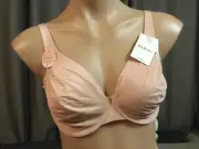 Pink Skin BERLEI bra BNWT “LUMINOUS” SOFT CUP Size 12D