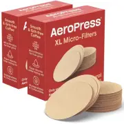 XL Natural Paper Microfilters, Coffee Filters, Unbleached Round Paper Filters...