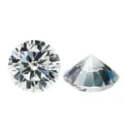 Loose CVD Lab Grown Diamond 4.00 Ct Round Cut Certified D Color VVS1 For Ring