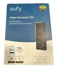 Eufy Security C30 Black Wired 2-Way Audio 2K Resolution Wi-Fi Video Doorbell