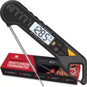 Professional Meat Thermometer - Instant Read Food Thermometer with Waterproof De