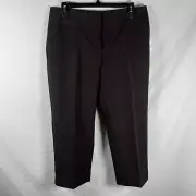NICOLE MILLER NY Easy Care Perfect Fit Capri Pants Women's Size 8 Stretch NWT