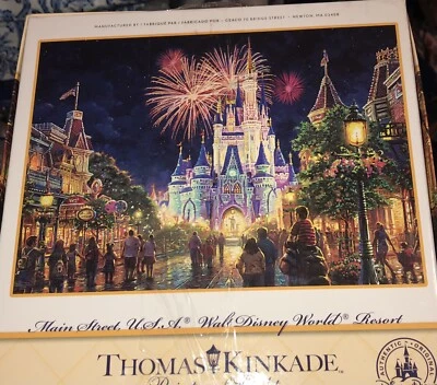 Thomas Kinkade Main Street U.S.A. Walt Disney World Resort 1000 Piece Puzzle