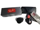 Ray-Ban RB3025 AVIATOR LARGE METAL Matte Arista/Mirror Blue Sunglasses 135/58
