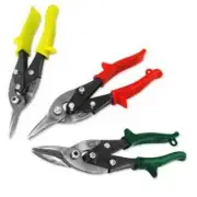 3 PC SET OF ASST AVIATION TIN SNIP CUTTING PLIERS